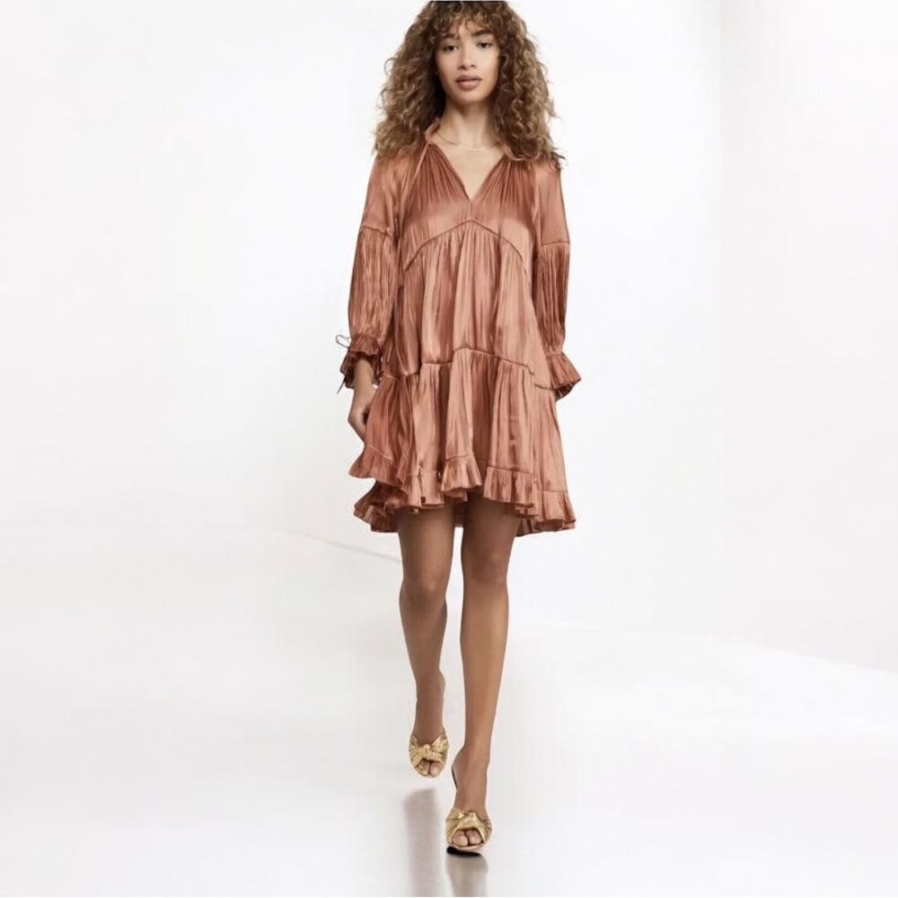 Cinq à Sept Phyllis Dress Dark Salmon Size 0